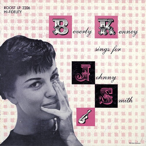 Beverly Kenney - Sings For Johnny Smith (Mono) - Japanese Import LP