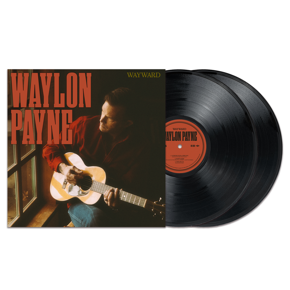 Waylon Payne - Wayward - jacket with 2-disc vinyl packshot