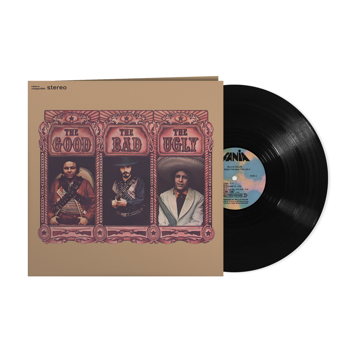 Willie Colon - The Good, The Bad, The Ugly - LP packshot