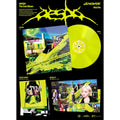 aespa - The 2nd Album LEMONADE neon yellow vinyl packshot