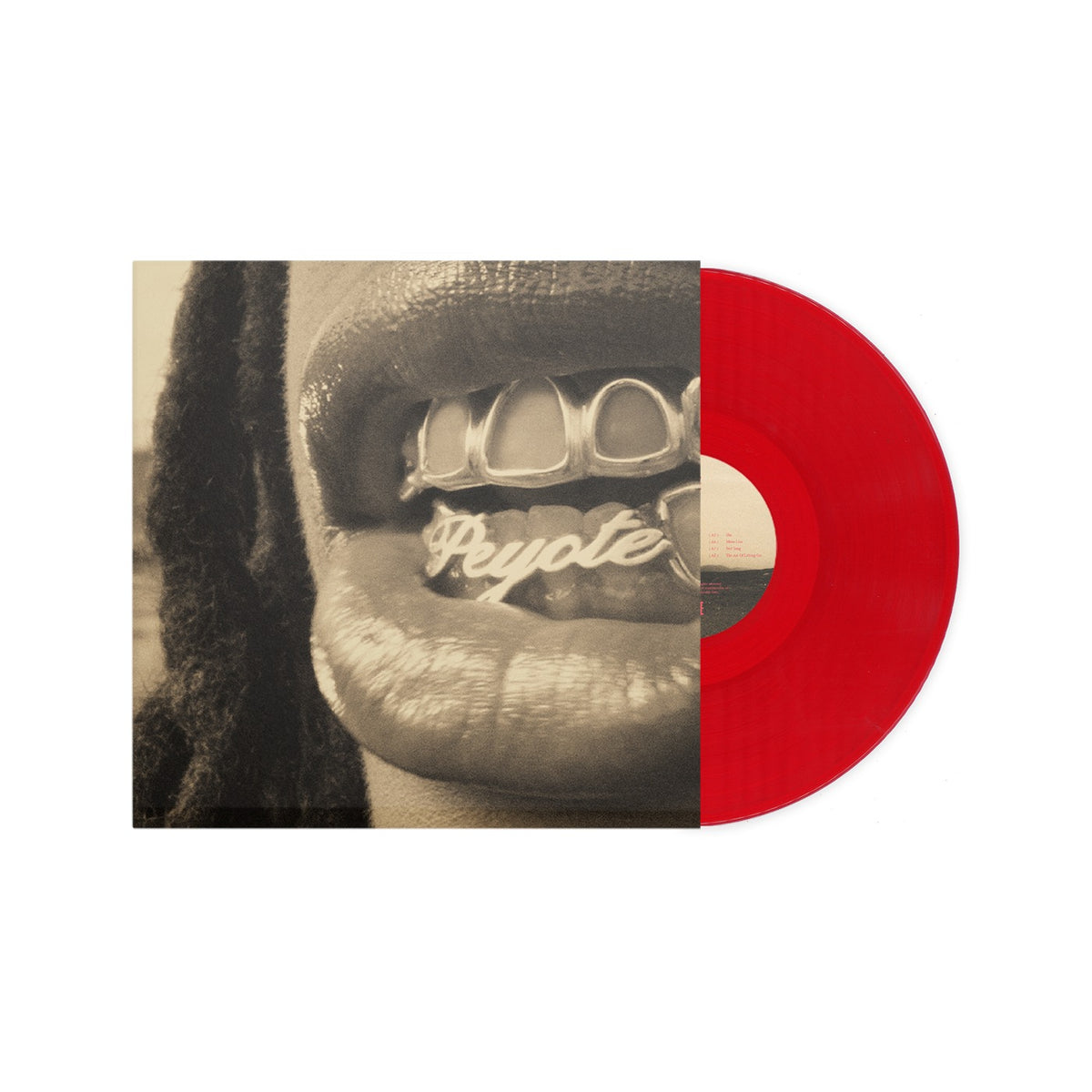 Ambre - PEYOTE - Red LP packshot front