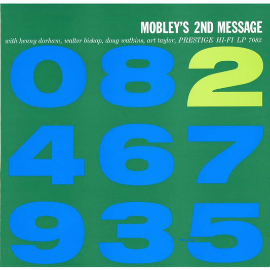 Hank Mobley - Mobley's 2nd Message - Analogue Productions LP