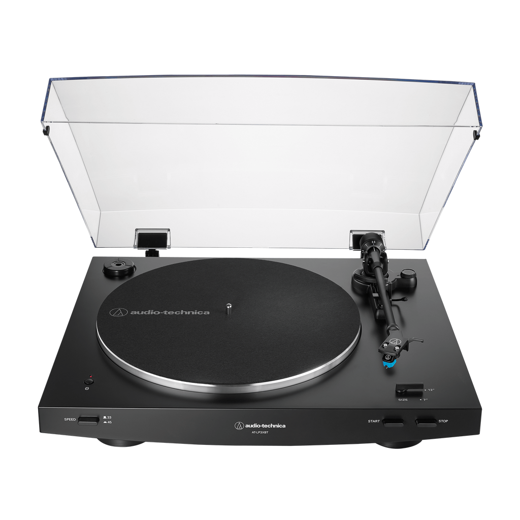 Audio Technica - AT-LP3XBT Fully Automatic Belt-Drive Turntable - Black