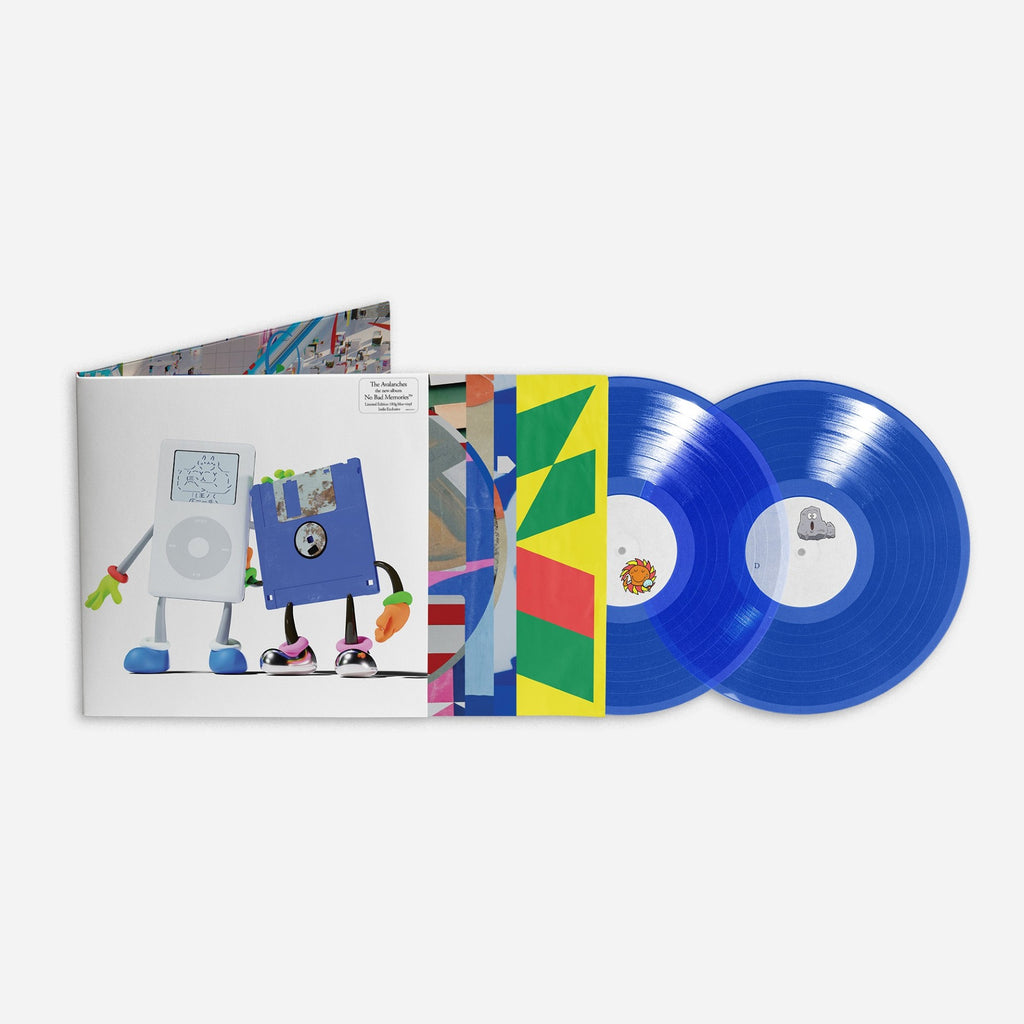 The Avalanches - No Bad Memories indie exclusive blue vinyl packshot