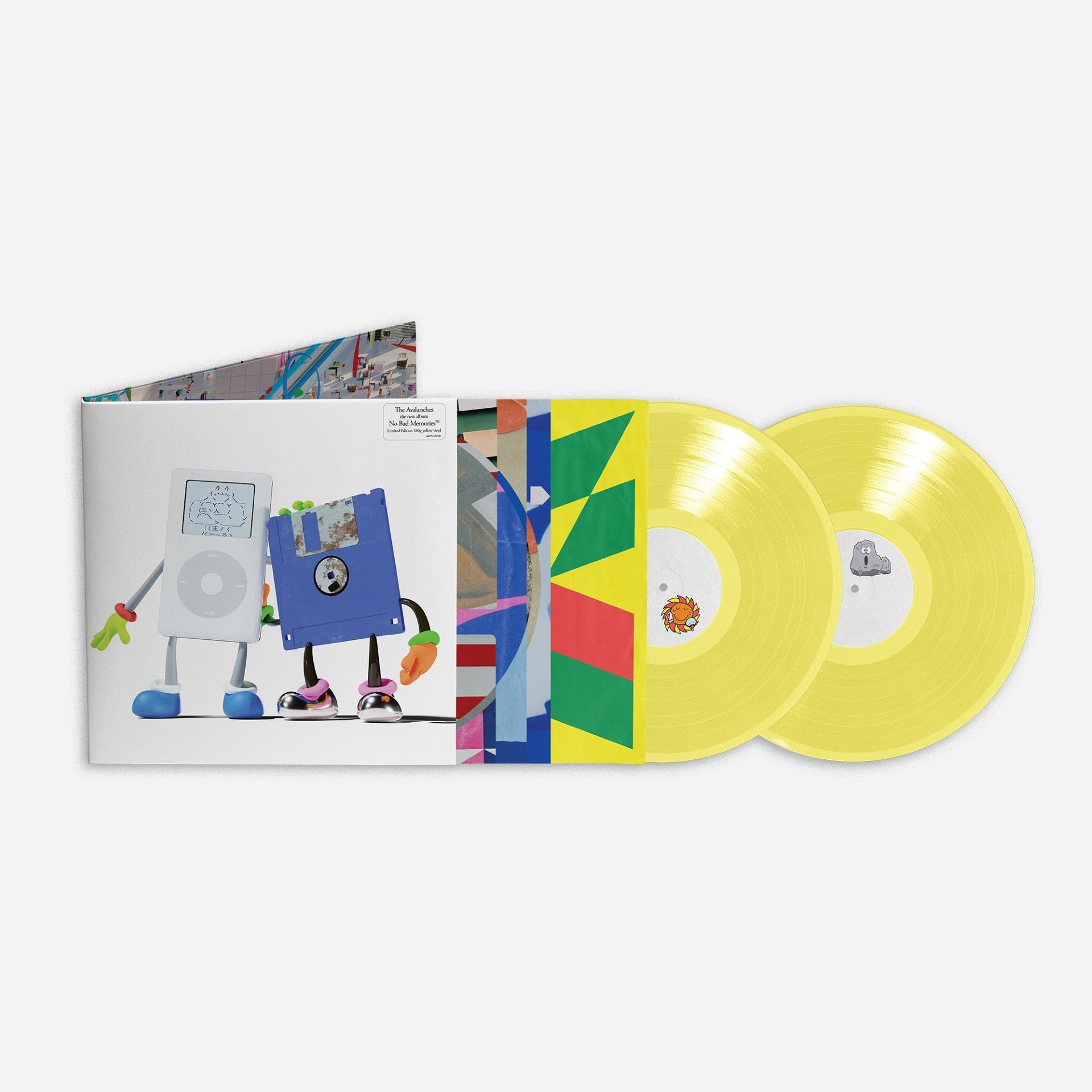 The Avalanches - No Bad Memories yellow vinyl packshot