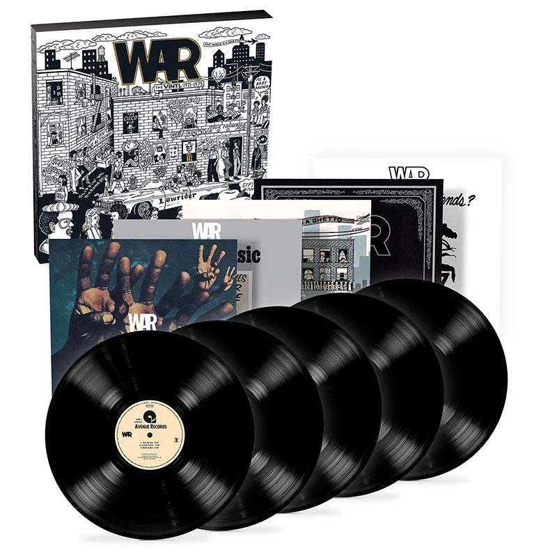 War - The Vinyl: 1971-1975 - LP Box Set contents