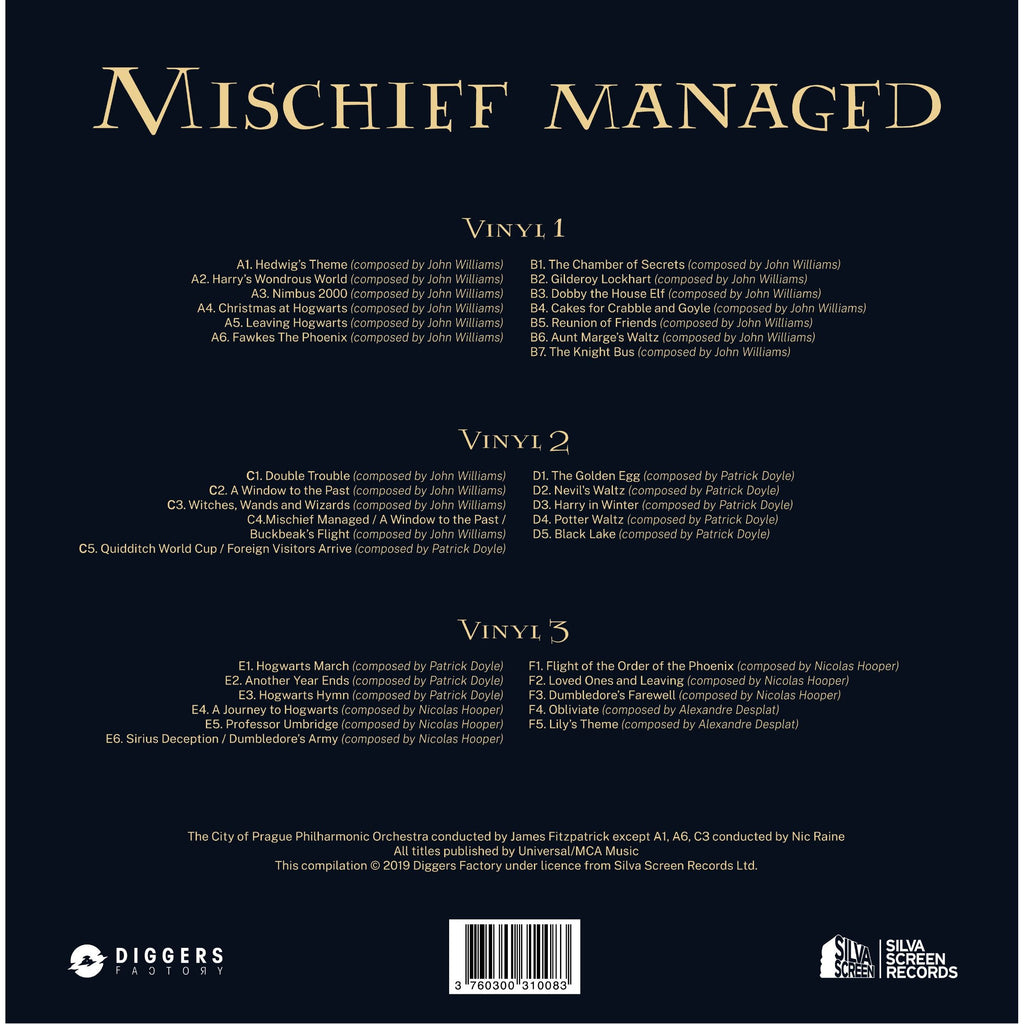 Harry Potter - The Complete Harry Potter Film Music Collection - LP