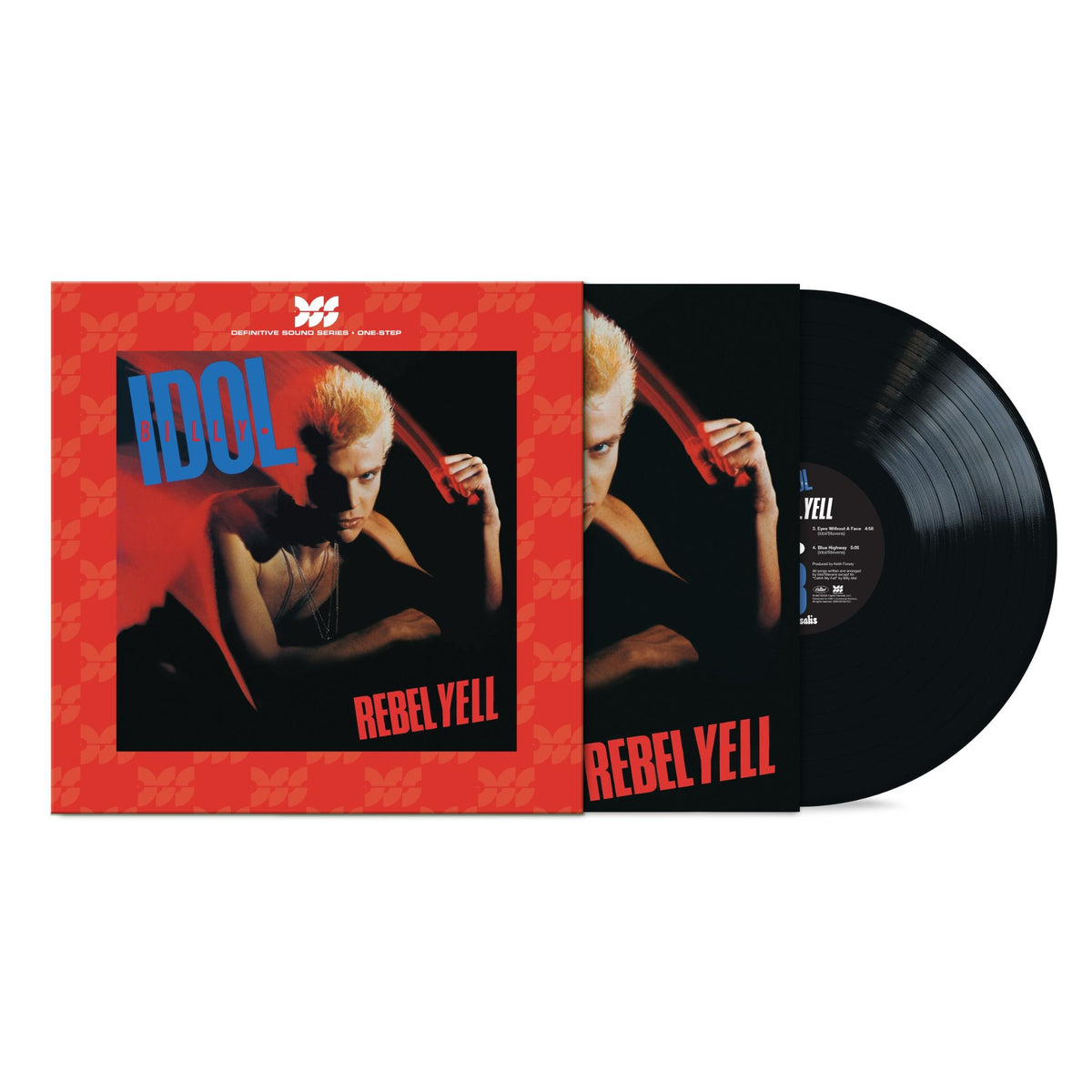 Billy Idol - Rebel Yell - The Definitive Sound Series One-Step LP packshot