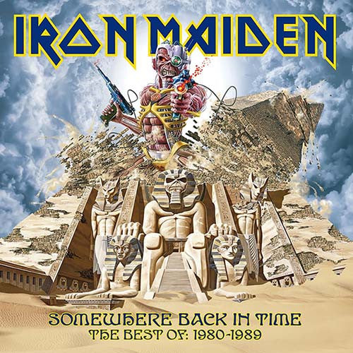 Iron Maiden - Somewhere Back in Time: The Best of 1980-1989 cover