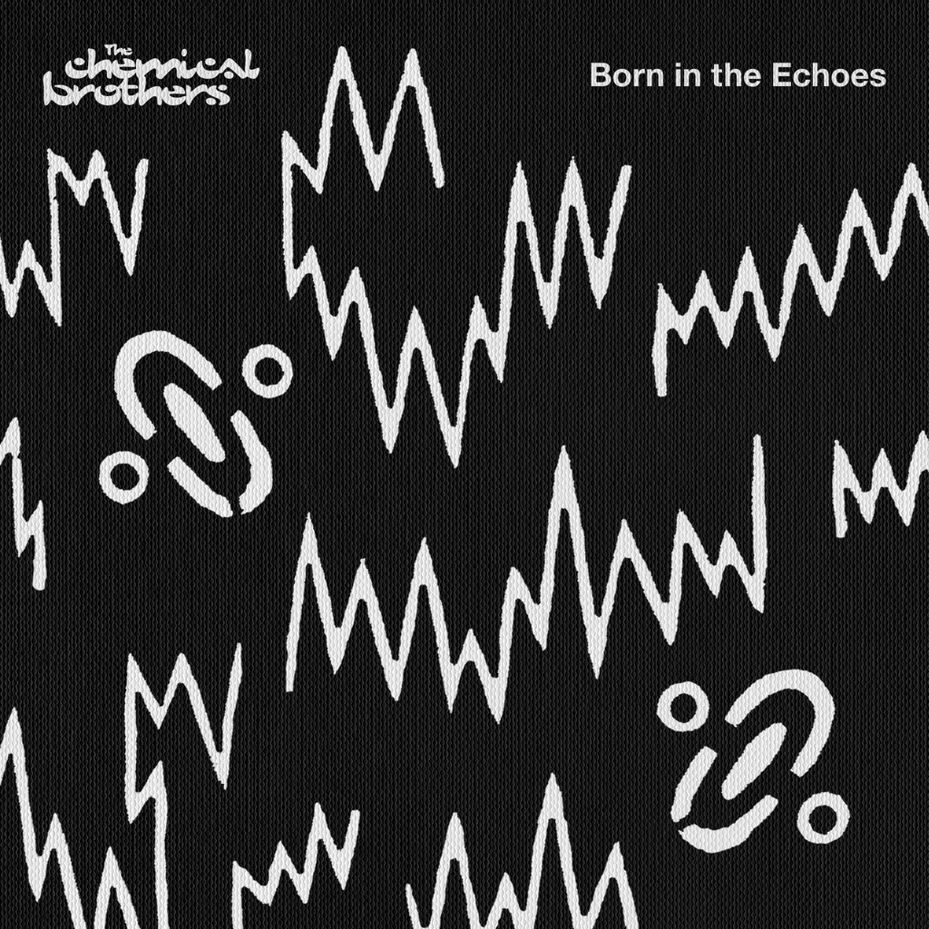 The Chemical Brothers - Born In The Echoes - White Marble LP front cover