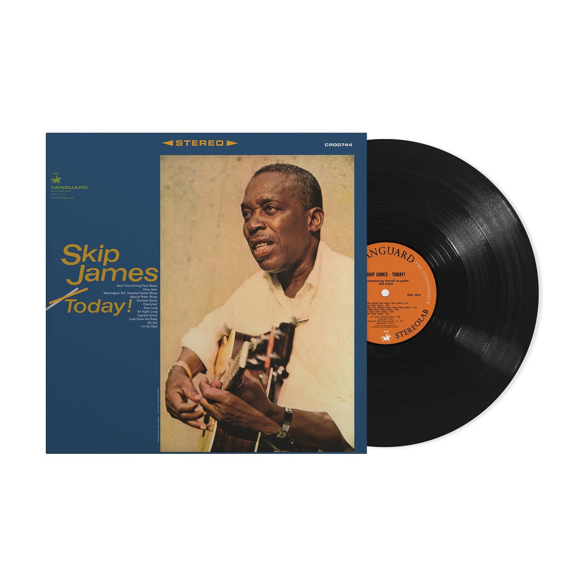 (Pedido anticipado) Skip James - ¡Hoy! - LP de sonidos acústicos de Bluesville