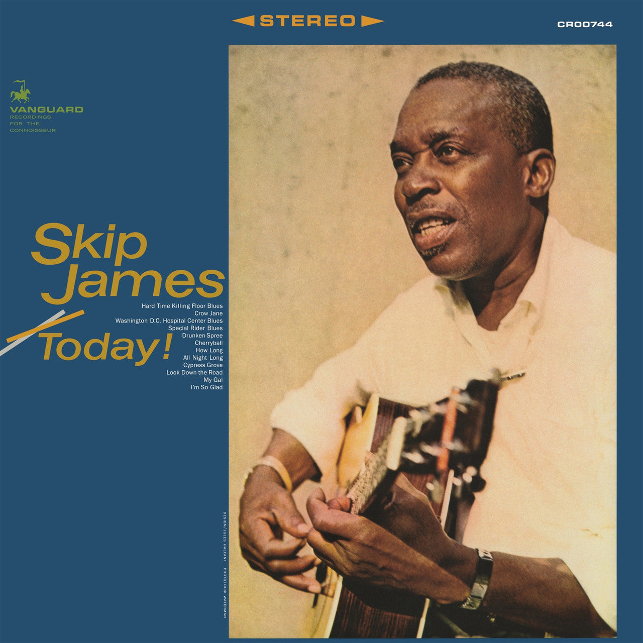 (Pedido anticipado) Skip James - ¡Hoy! - LP de sonidos acústicos de Bluesville