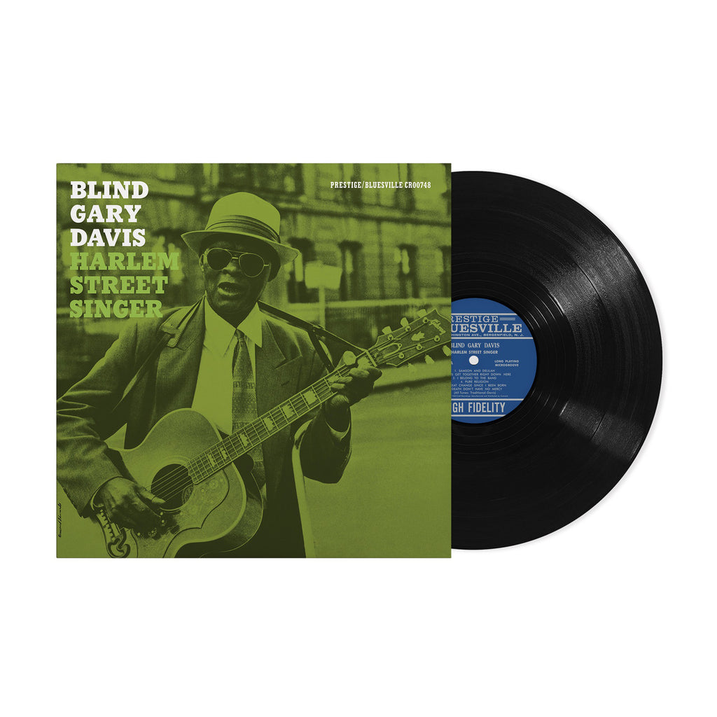Blind Gary Davis - Harlem Street Singer - Bluesville Acoustic Sounds Series LP