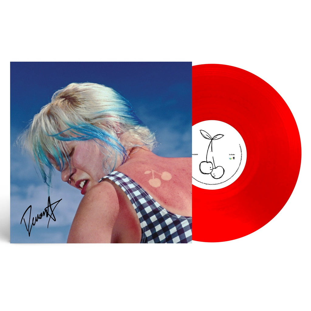 Devon Again - In Order - Signed Brick Red 12 inch EP vinyl