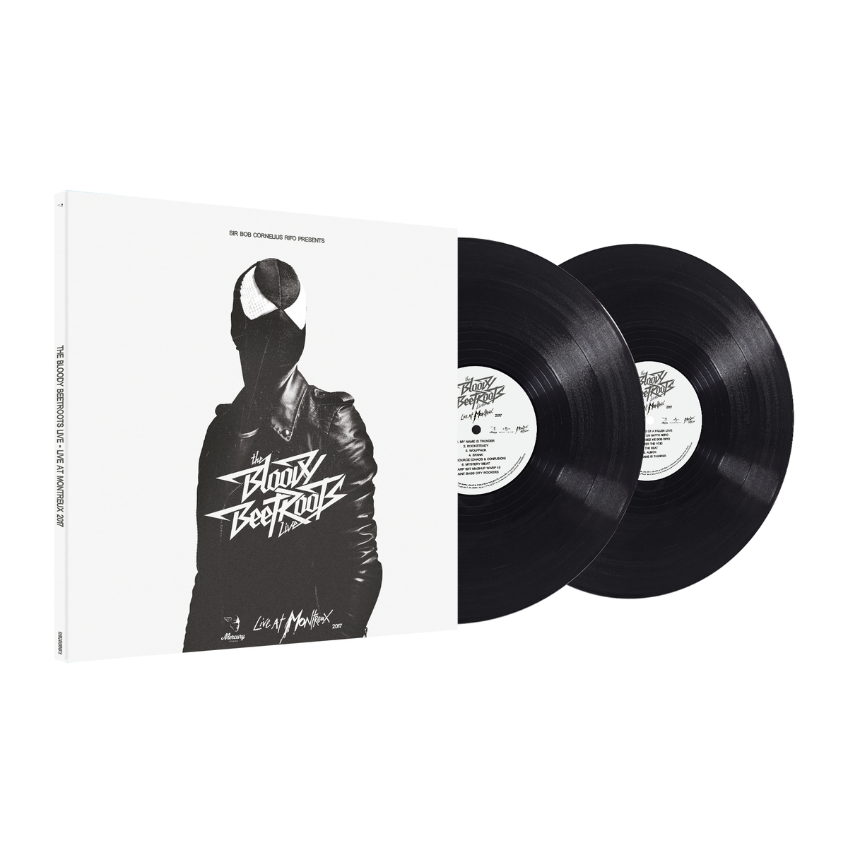 The Bloody Beetroots - Live at Montreux 2017 - 2LP vinyl packshot