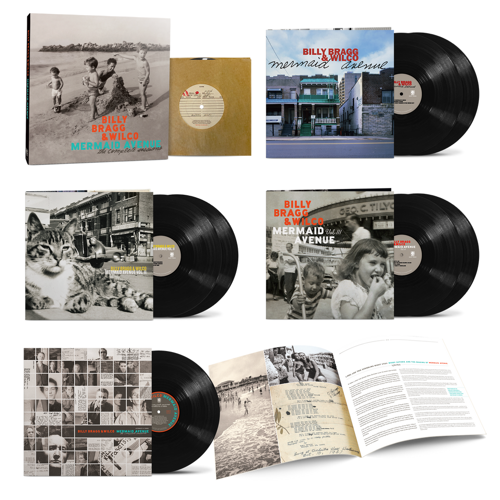 Billy Bragg & Wilco - Mermaid Avenue: The Complete Sessions - LP Box Set vinyl packshot