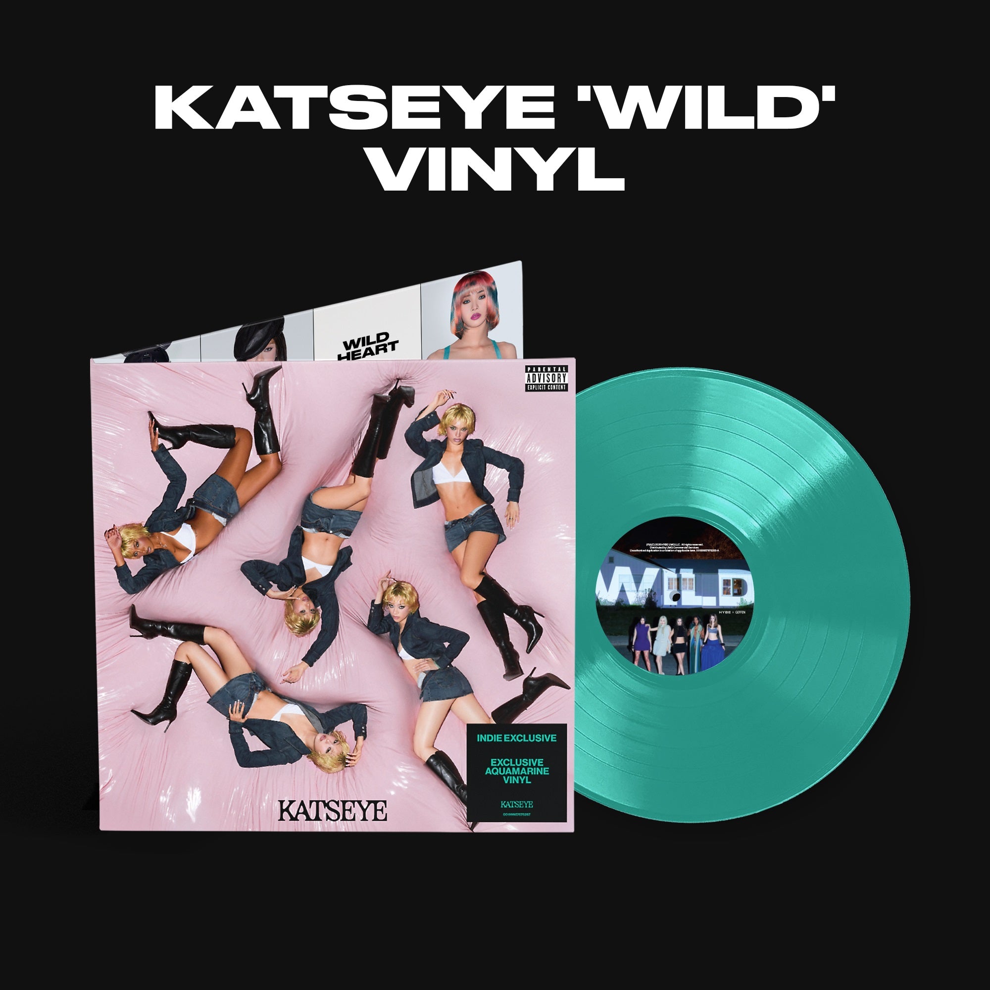 KATSEYE - WILD album cover