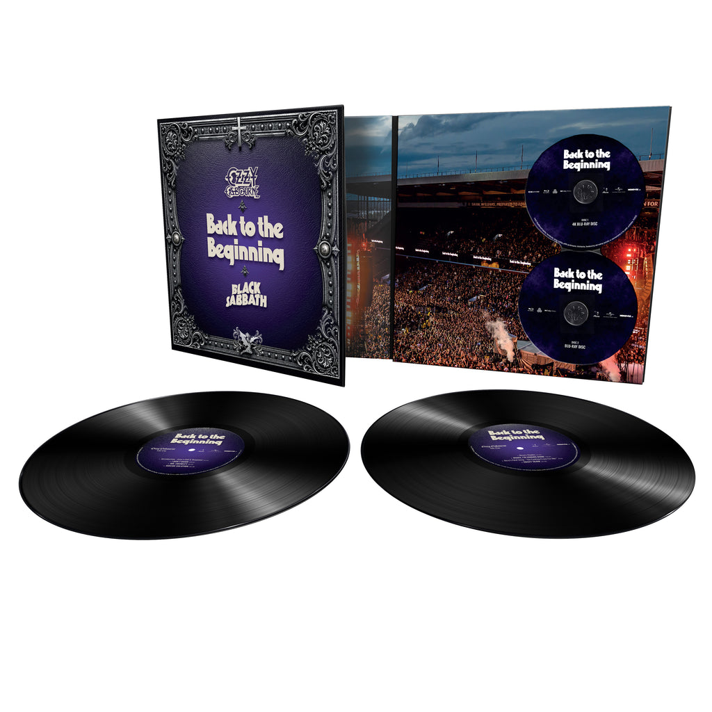 Ozzy Osbourne & Black Sabbath - Back to the Beginning - LP vinyl packshot