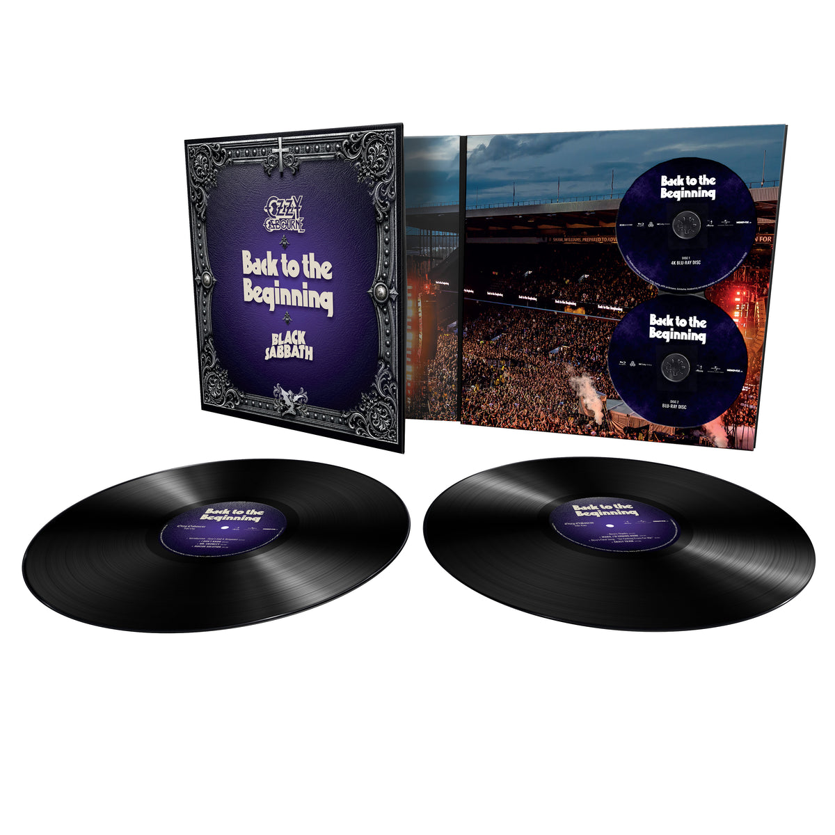 Ozzy Osbourne & Black Sabbath - Back to the Beginning - LP vinyl packshot
