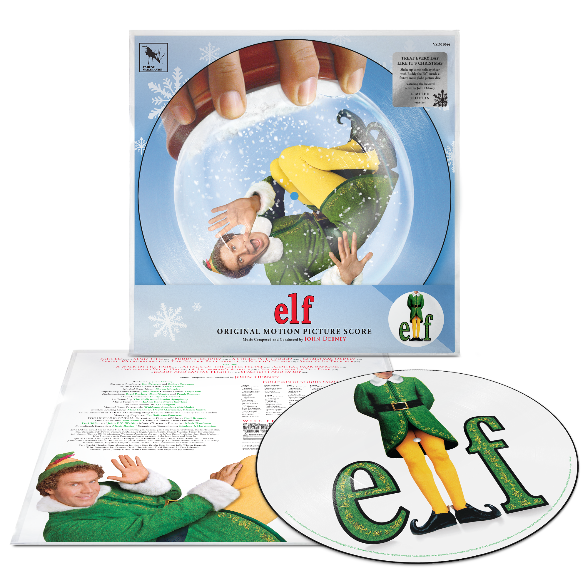 John Debney - Elf (Original Motion Picture Score) album cover - packshot