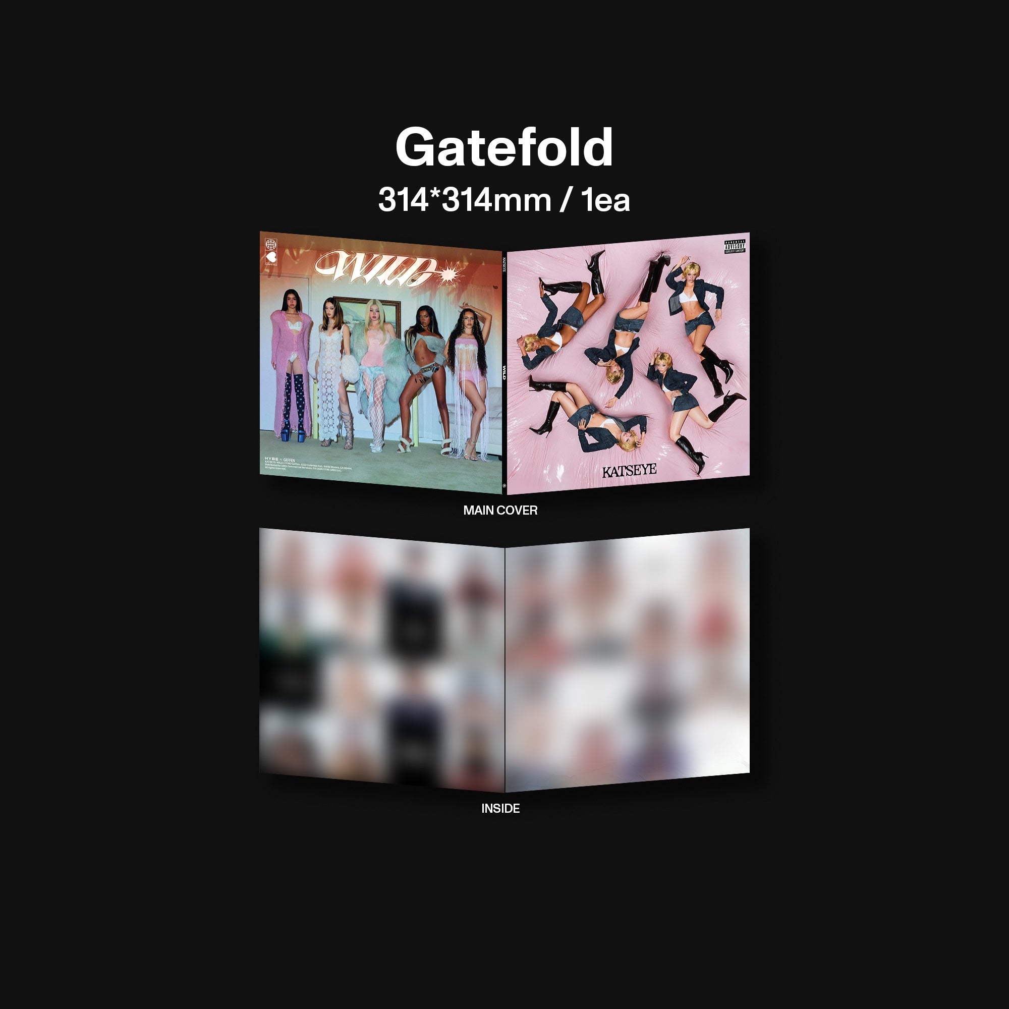 KATSEYE - WILD - Gatefold