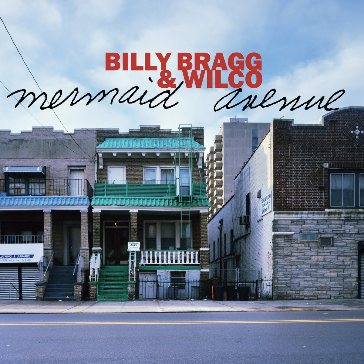 Billy Bragg & Wilco - Mermaid Avenue - 180g LP front cover