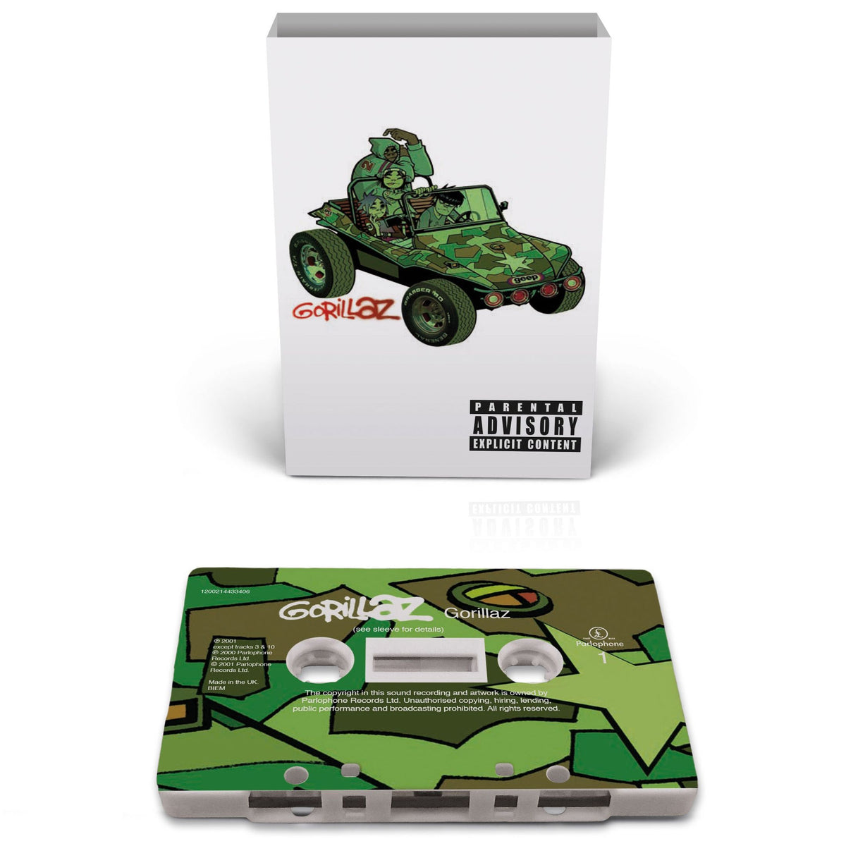 Gorillaz - Gorillaz cassette