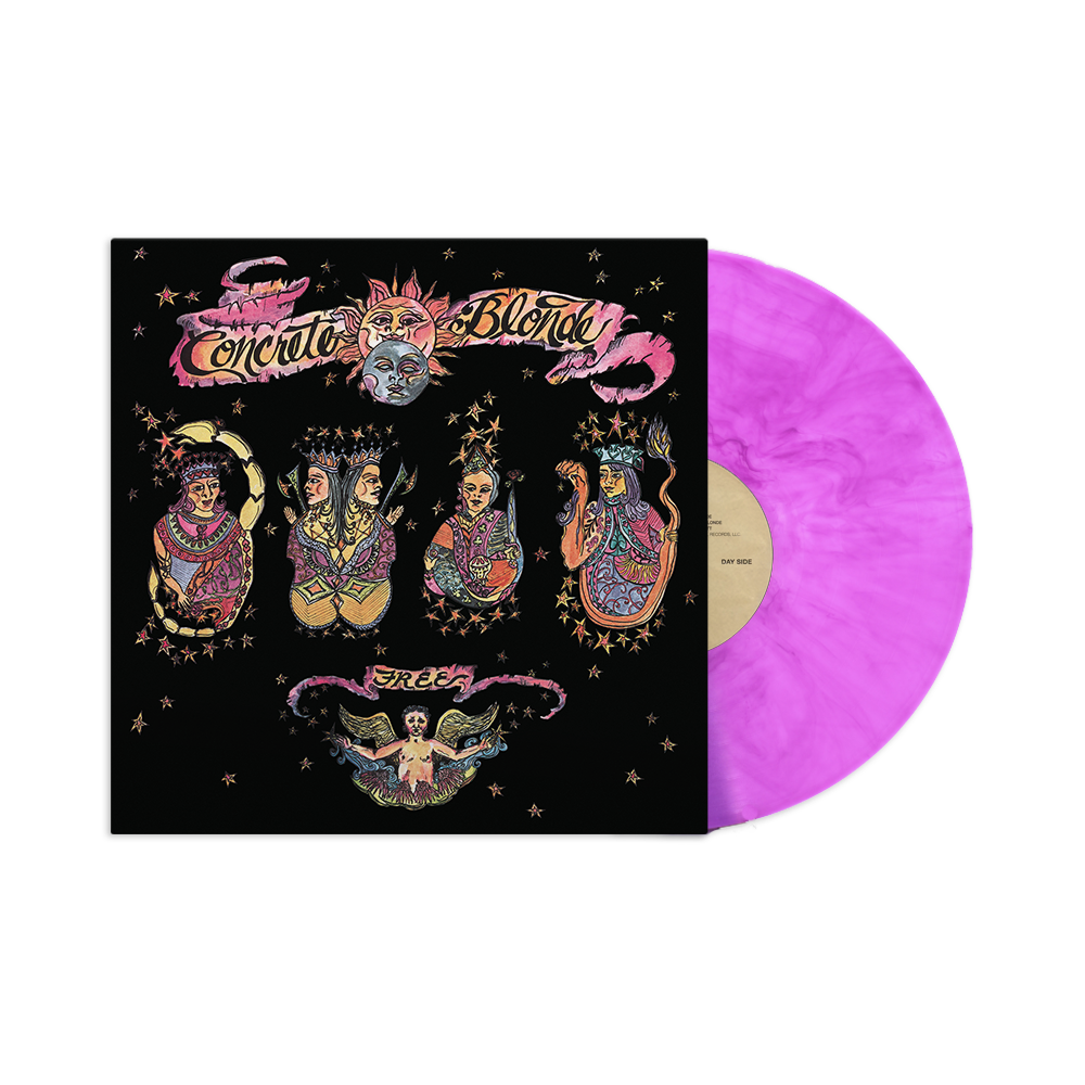 Concrete Blonde - Free - Pink Sapphire LP
