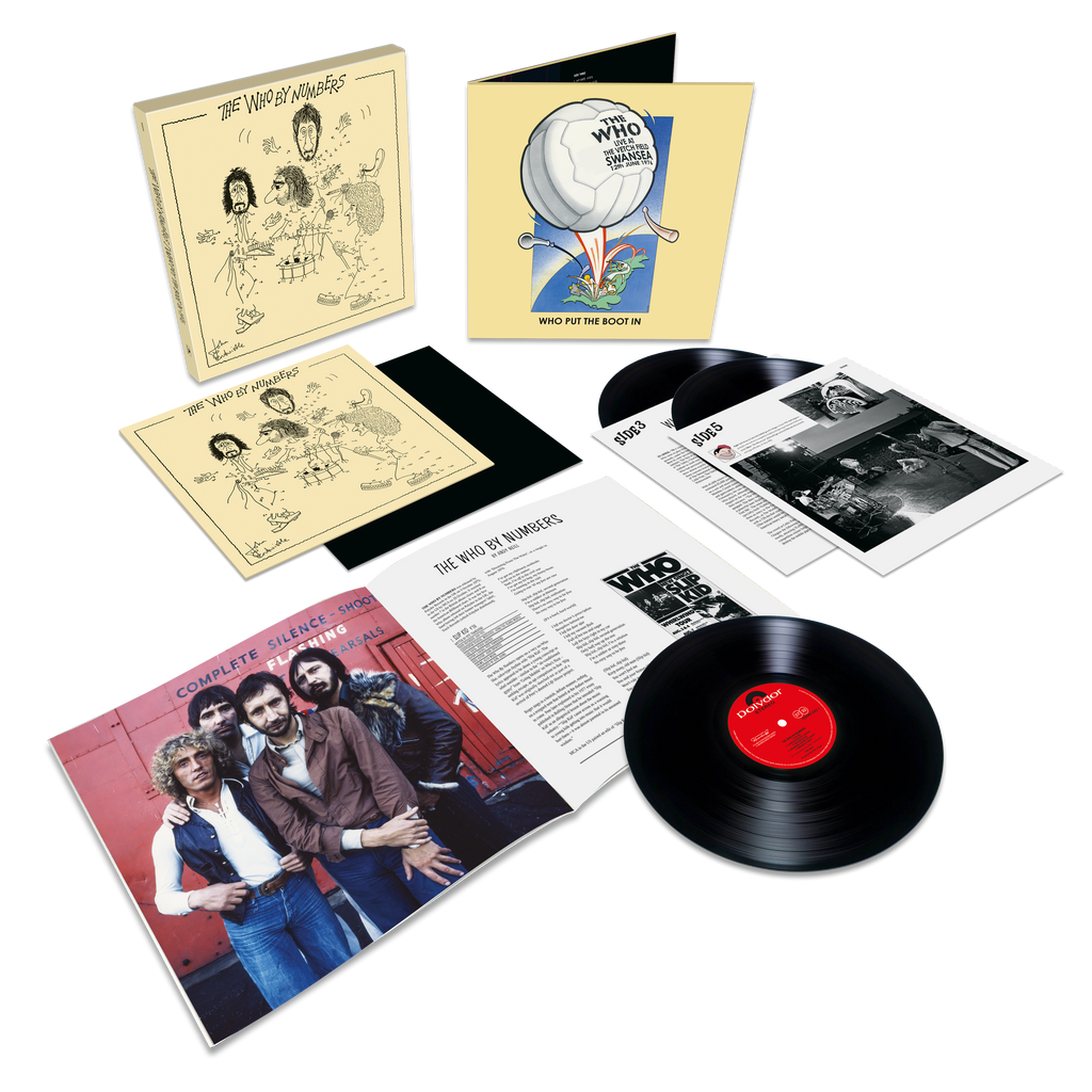 The Who - The Who By Numbers - deluxe 3LP packshot