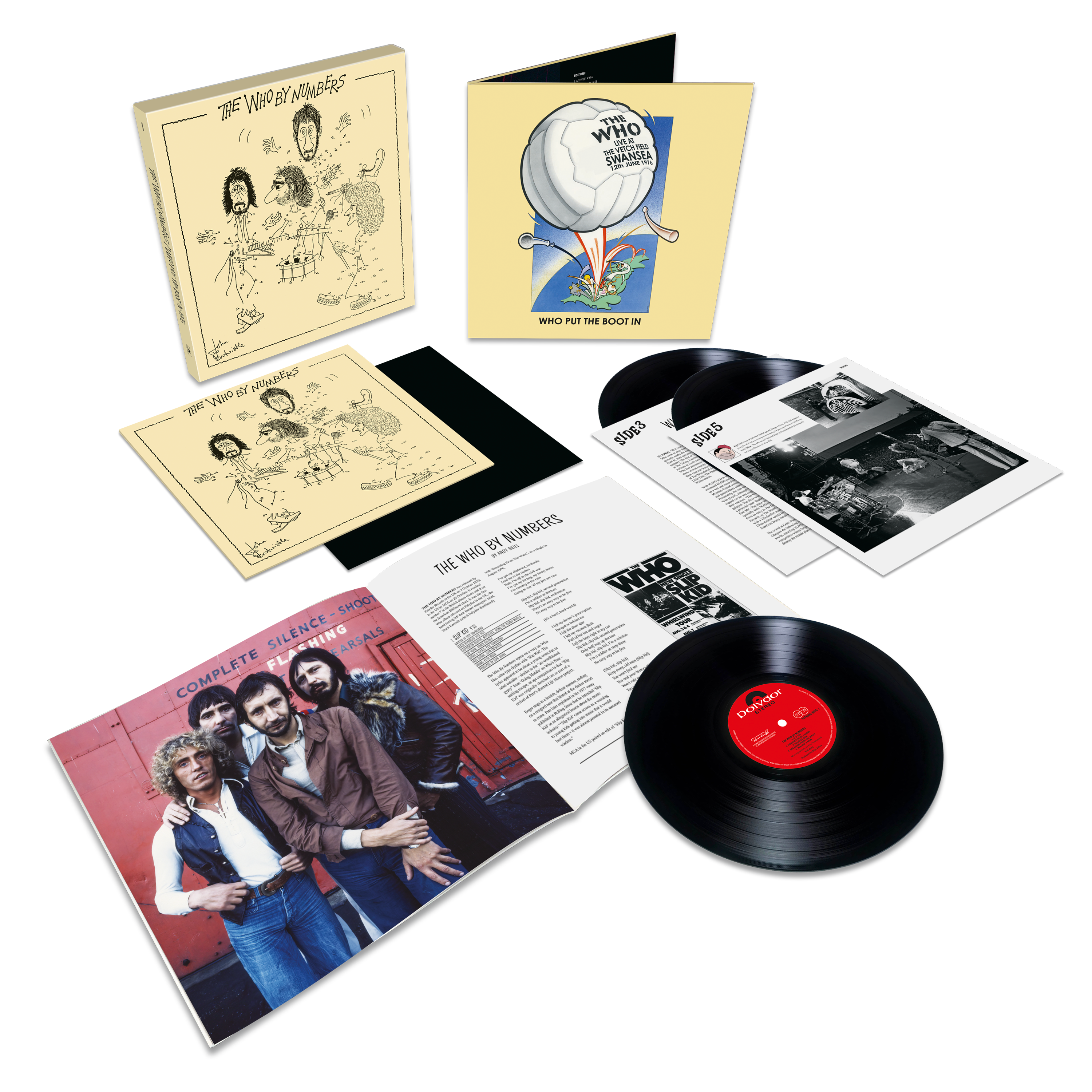 The Who - The Who By Numbers - deluxe 3LP packshot