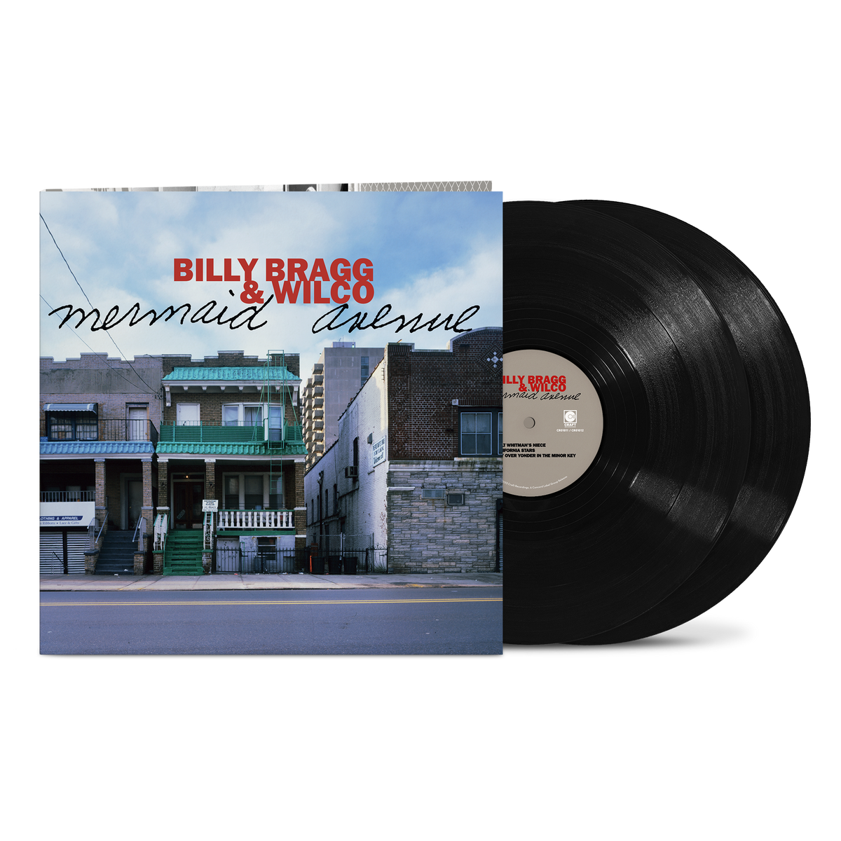 Billy Bragg & Wilco - Mermaid Avenue - 180g LP vinyl packshot