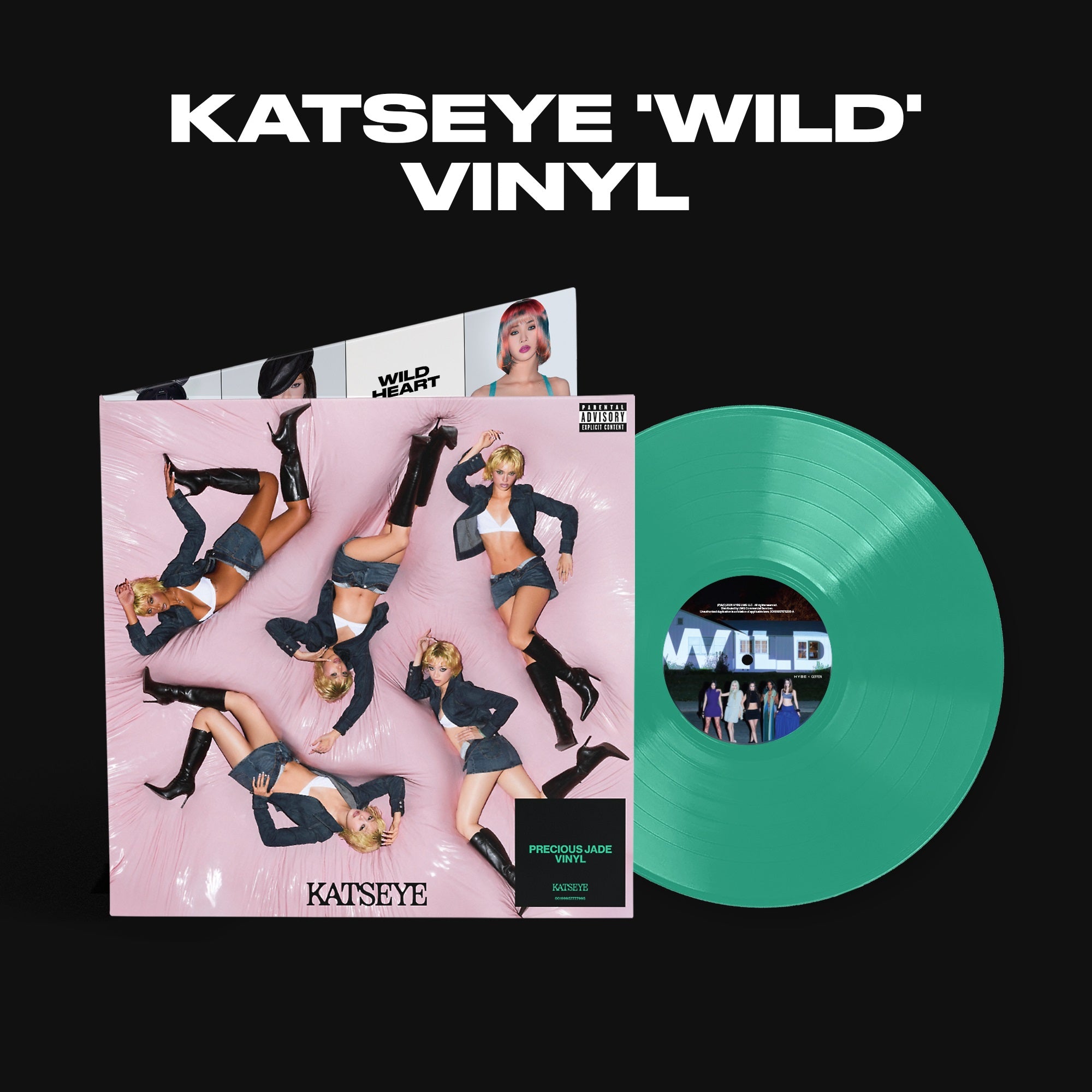 KATSEYE - WILD album cover