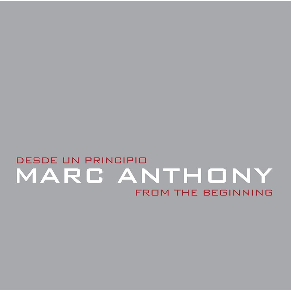 Marc Anthony - Desde Un Principio: From The Beginning album cover