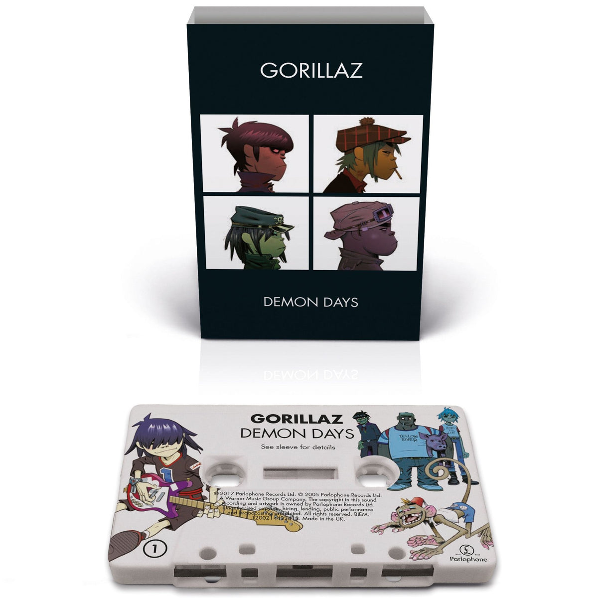 Gorillaz - Demon Days cassette