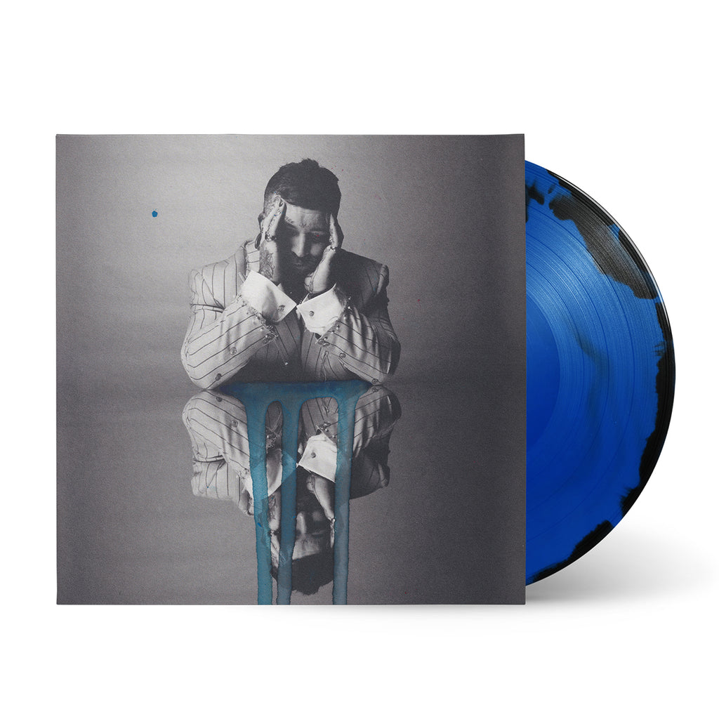 Teddy Swims - UGLY indie exclusive black and blue vinyl