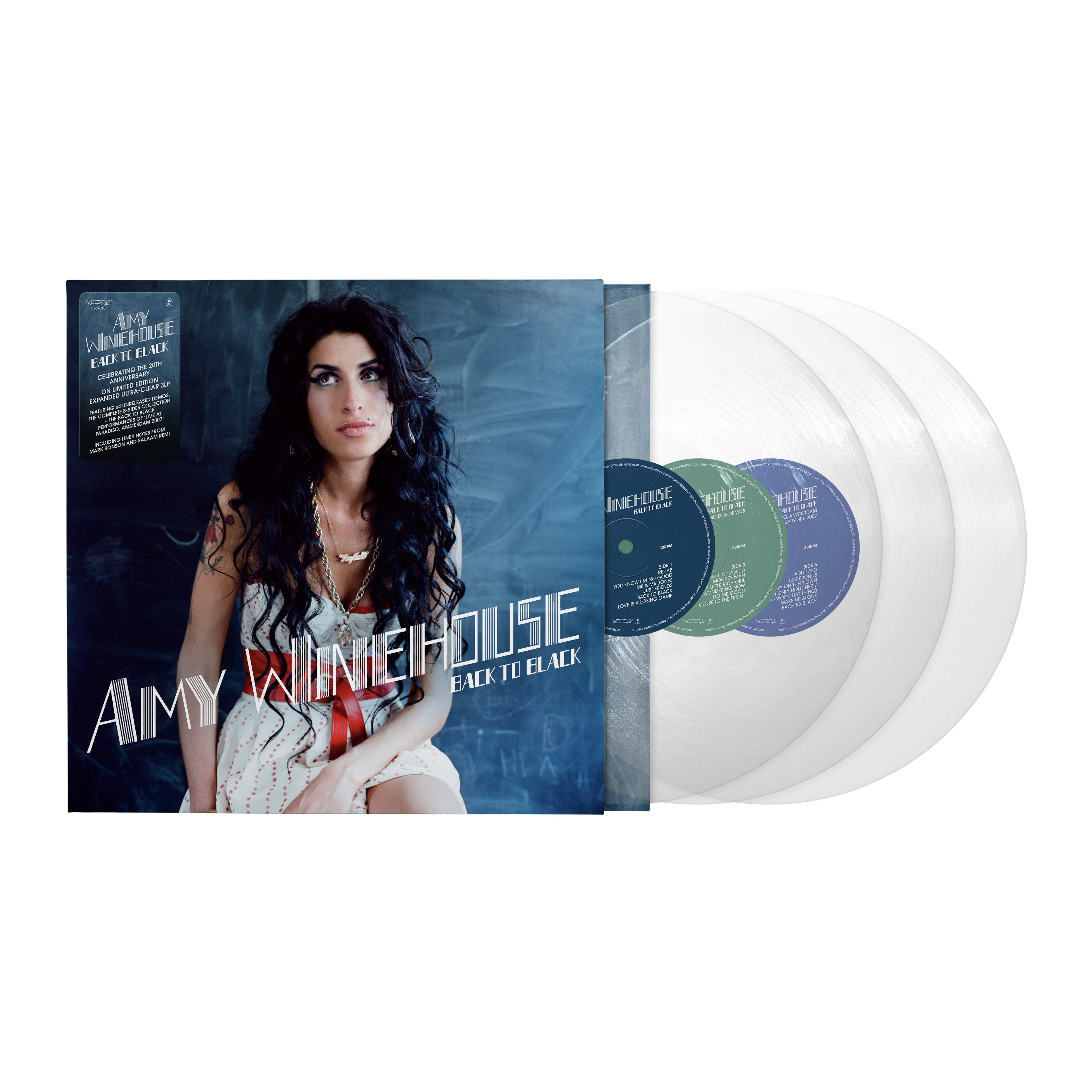 Amy Winehouse - Back To Black (20th Anniversary) Deluxe Edition 3LP packshot