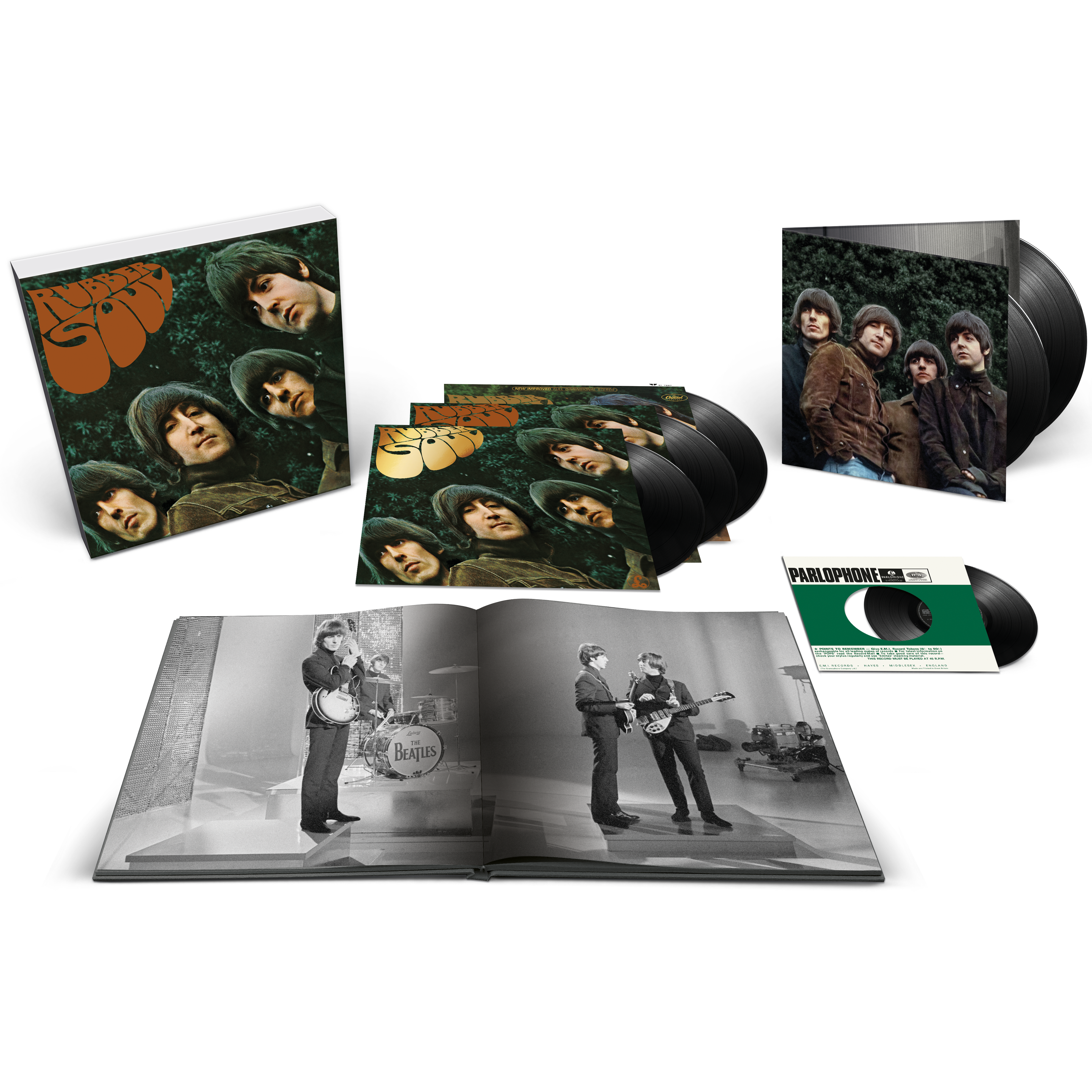 The Beatles - Rubber Soul (Special Edition) Super Deluxe 5LP box set packshot