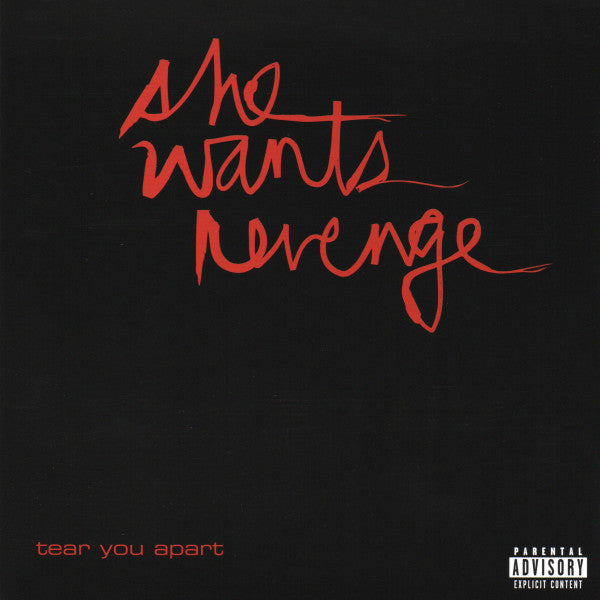 She Wants Revenge - Tear You Apart 7" vinyl cover