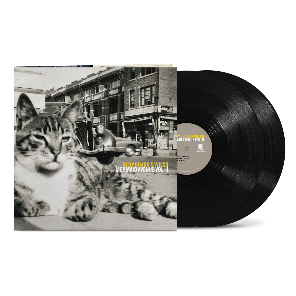 Billy Bragg & Wilco - Mermaid Avenue Vol. II - 180g LP vinyl packshot