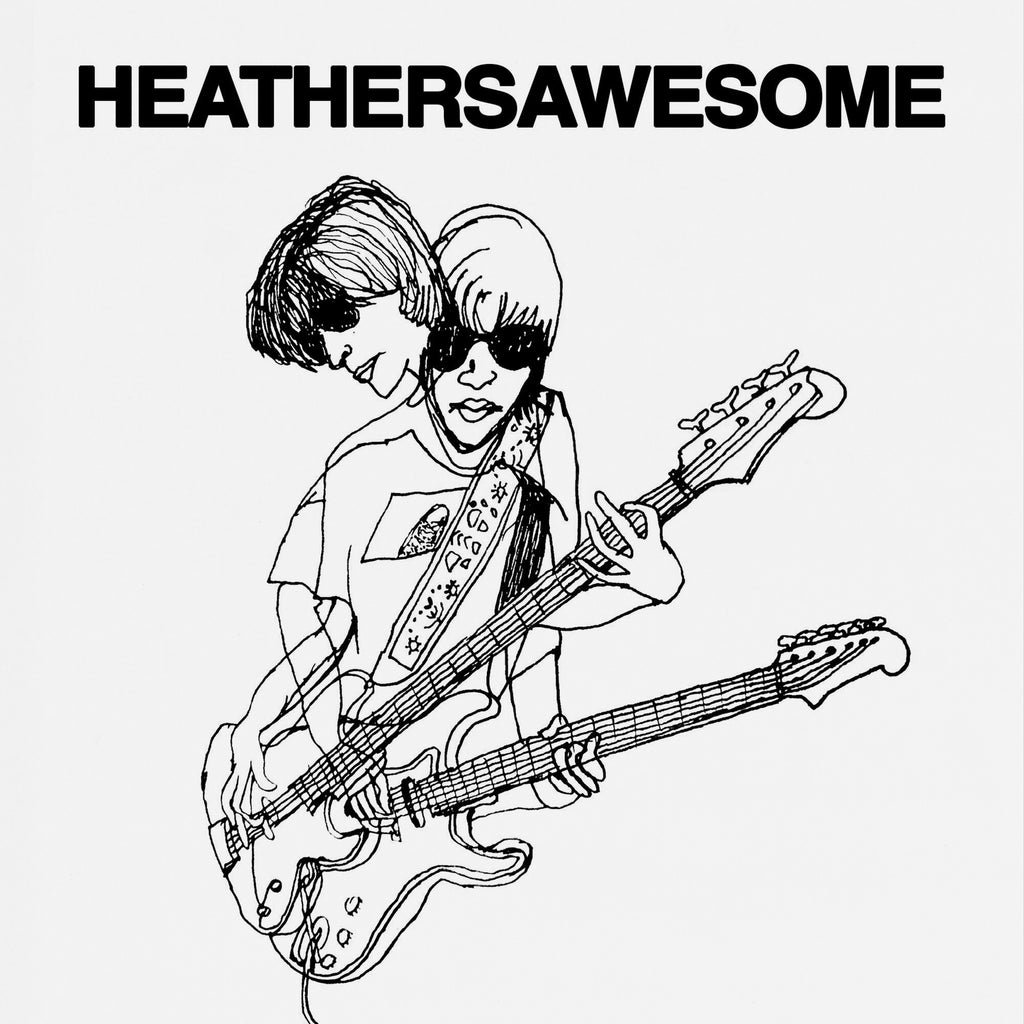 Heathers - Awesome - LP front cover