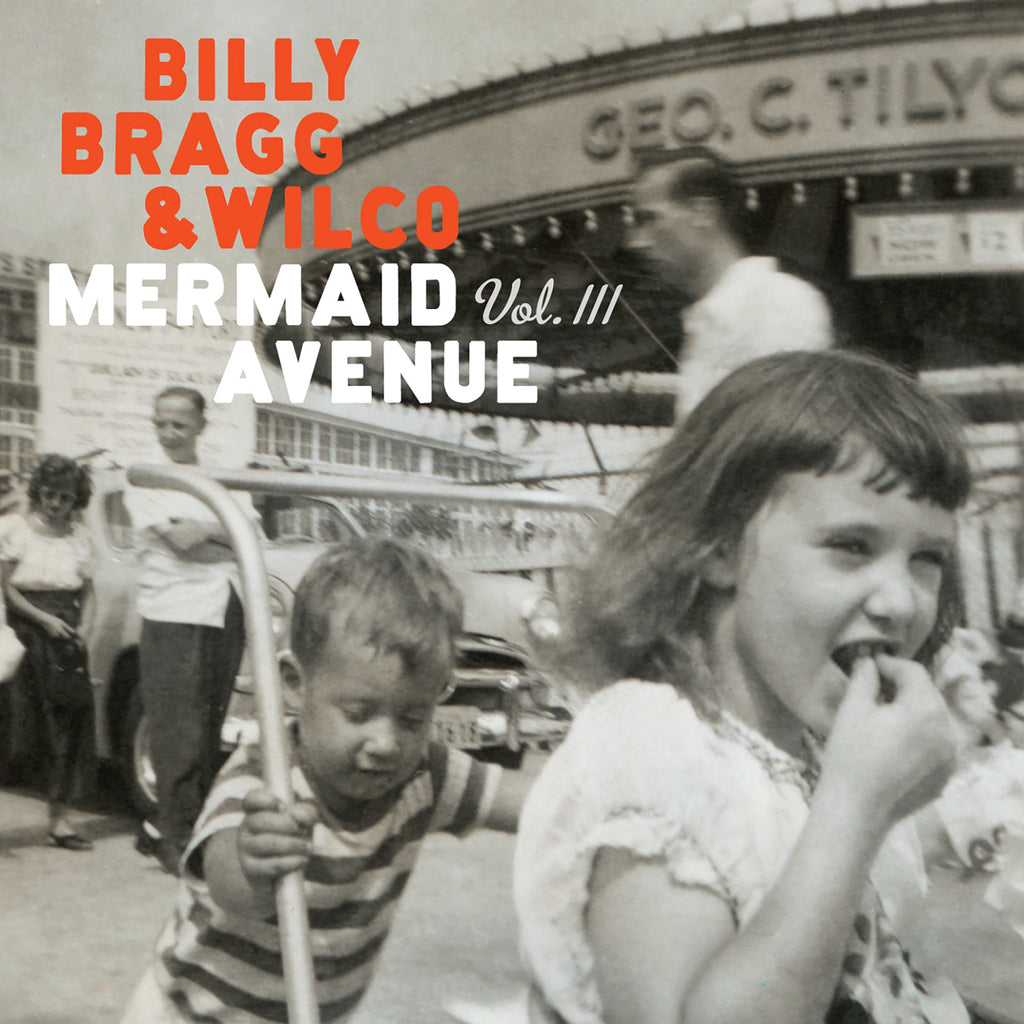 Billy Bragg & Wilco - Mermaid Avenue Vol. III - White Eco-Mix LP front cover