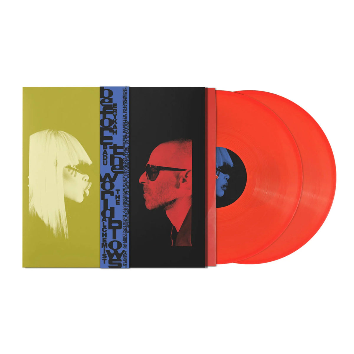 [Pre Order] Erykah Badu & The Alchemist - Before The World Blows: The Abi and Alan Experiment - Orange LP *