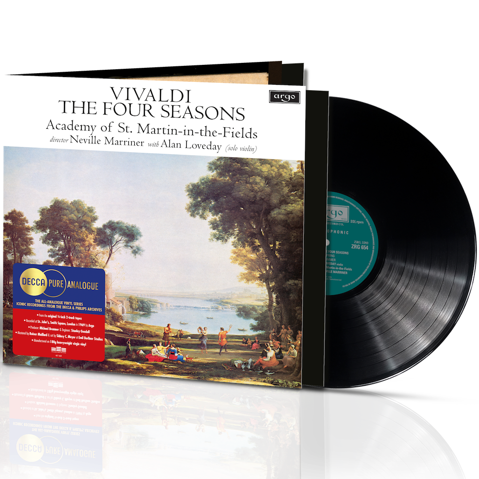 Alan Loveday - Vivaldi: The Four Seasons - Decca Pure Analogue LP