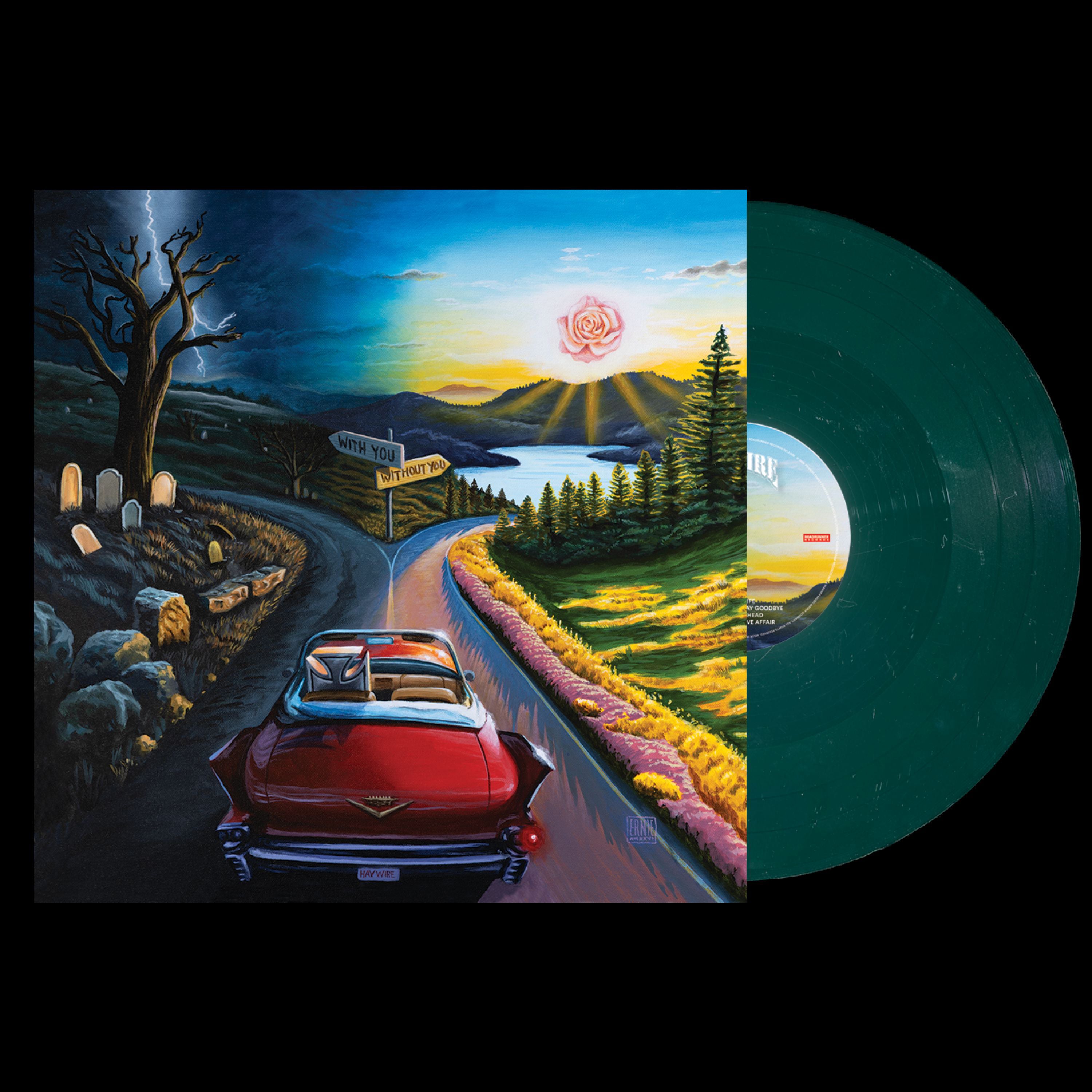 Haywire 617 - I Don't Wanna Say Goodbye green vinyl LP with jacket