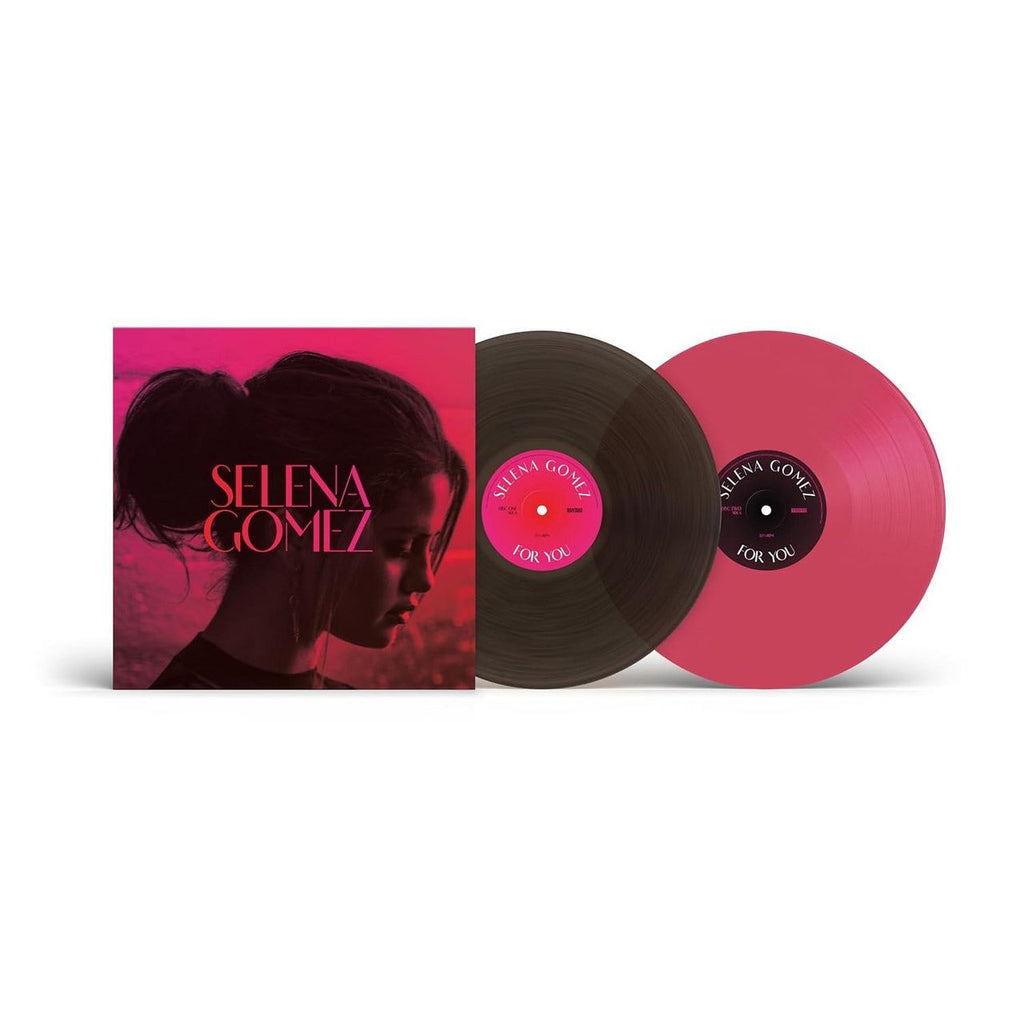 Selena Gomez - For You - Pink/Black Ice LP vinyl