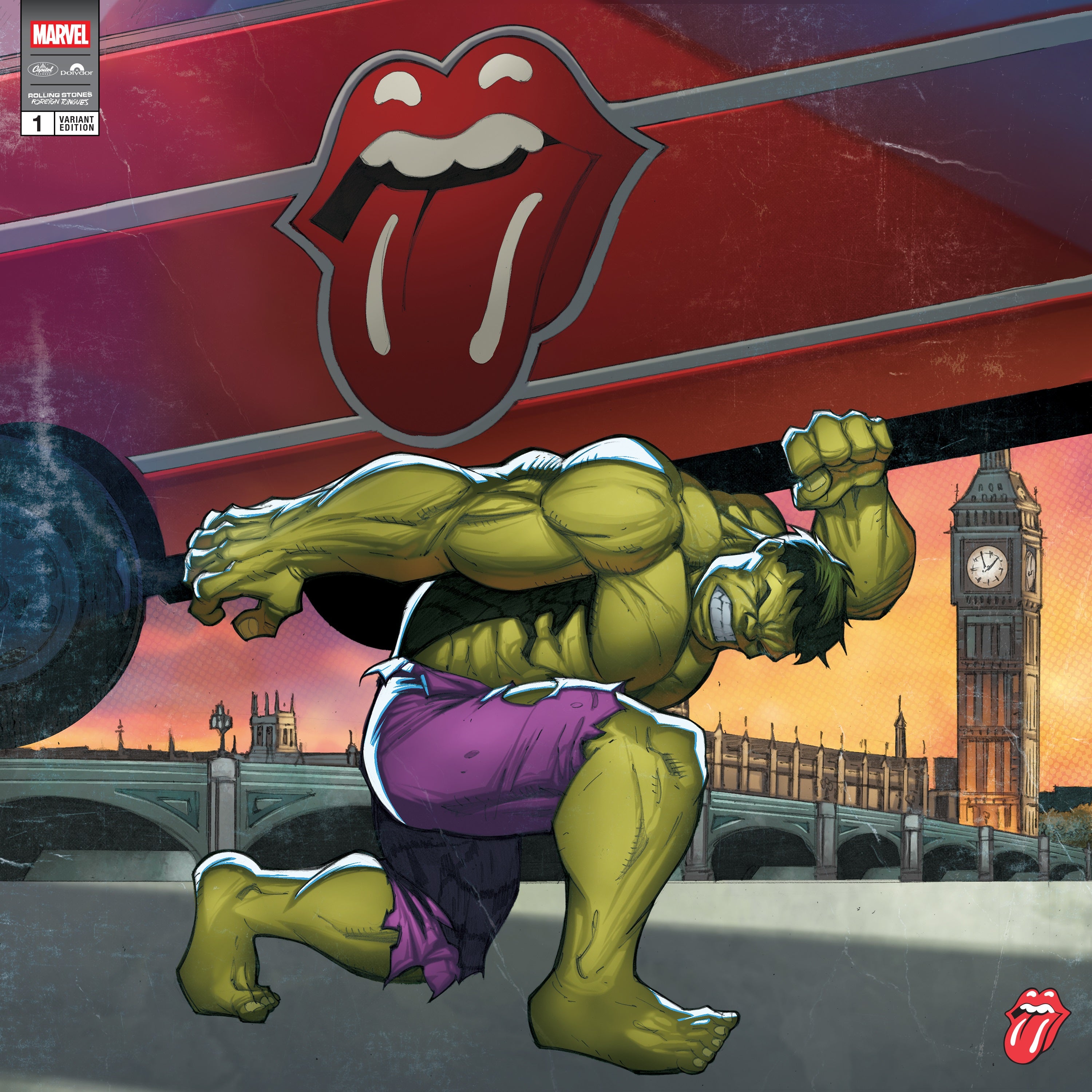 The Rolling Stones - Foreign Tongues - Hulk cover