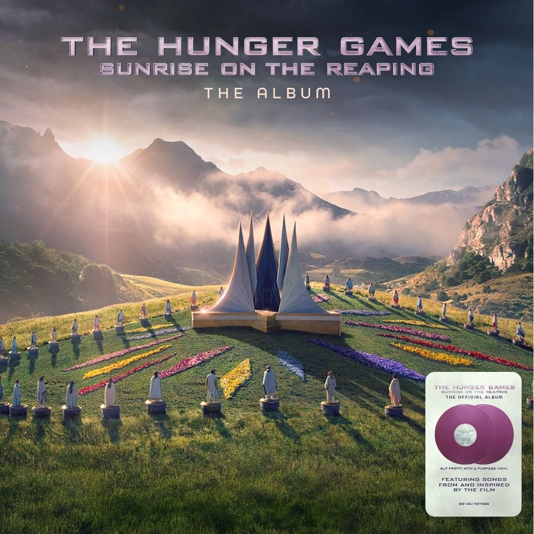 The Hunger Games: Sunrise on the Reaping (The Album) - Pretty with a Purpose LP front cover