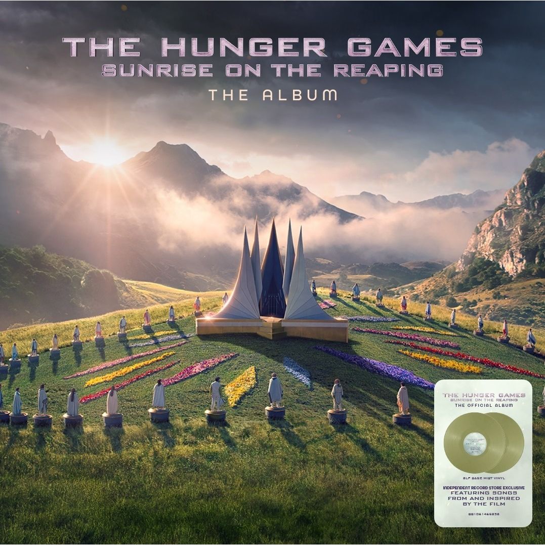 The Hunger Games: Sunrise on the Reaping (The Album) - Sage Mist LP front cover