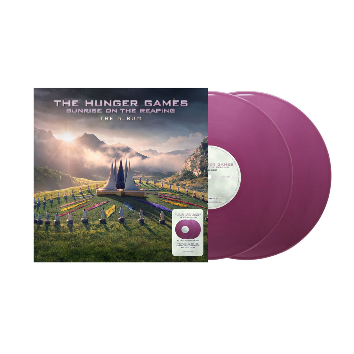 The Hunger Games: Sunrise on the Reaping (The Album) - Pretty with a Purpose LP vinyl packshot