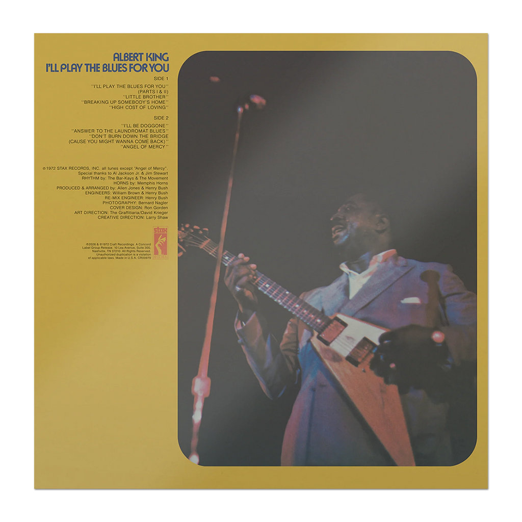 Albert King - I'll Play the Blues For You - Bluesville Series LP